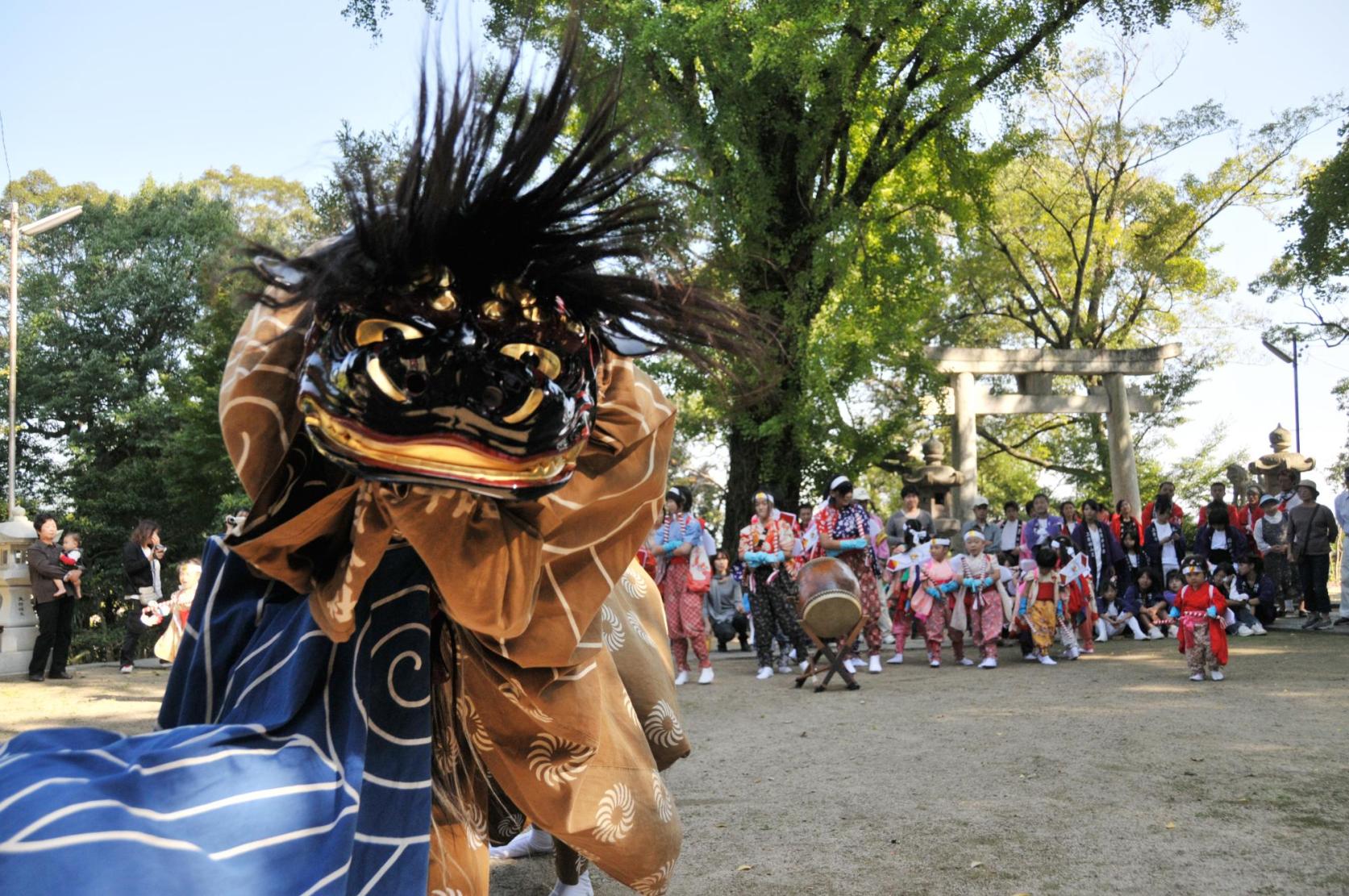 金田稲荷神社神幸祭-1