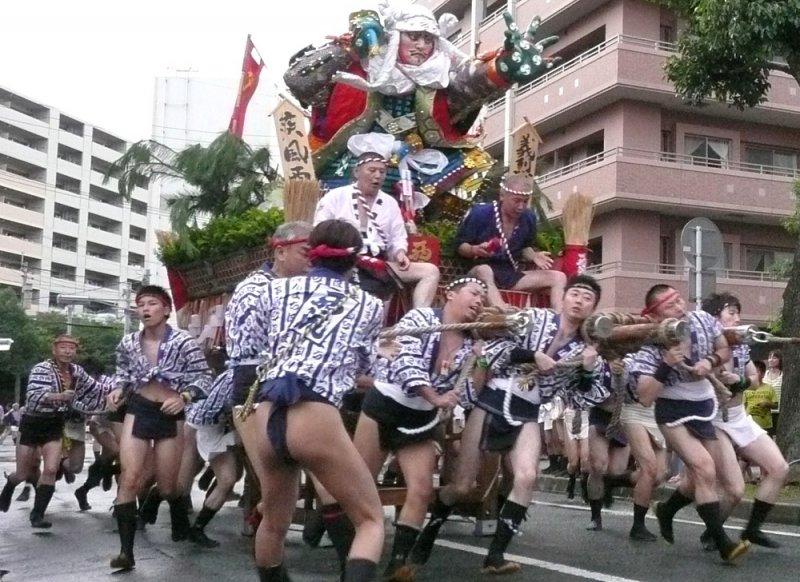 饭塚市民祭  饭塚山笠-1