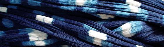 【久留米絣】藍染絣工房　山村健-1