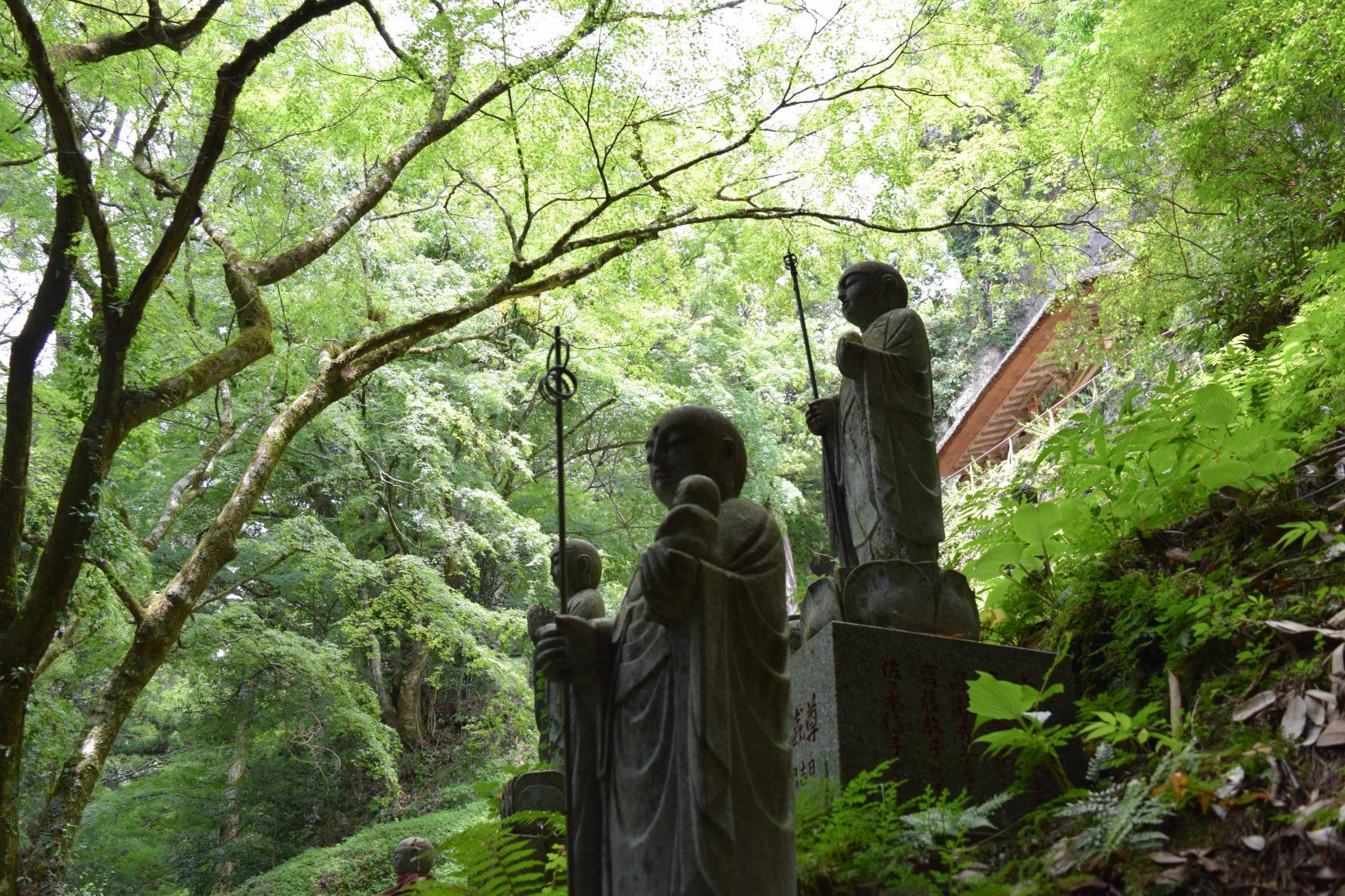 A ’wishing stone’ is enshrined here Iwaya-jinja Shrine-8