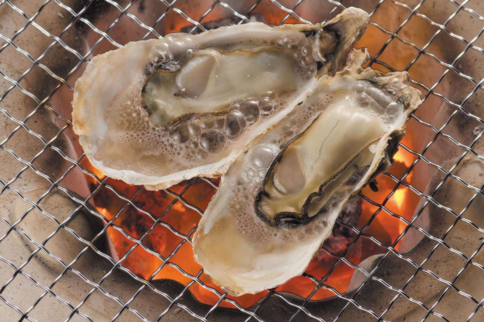 「豊前海一粒かき」のかき焼き祭り-1