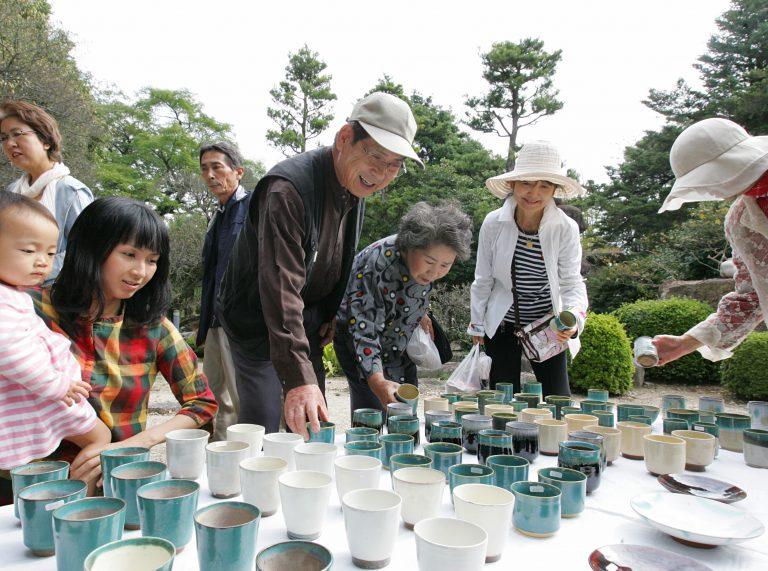 上野焼　春の陶器まつり-1