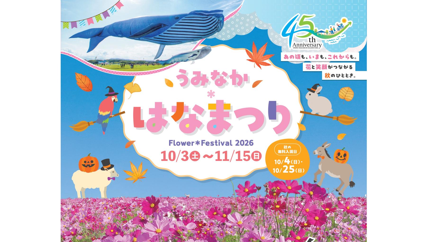 【海の中道海浜公園】うみなか＊はなまつり