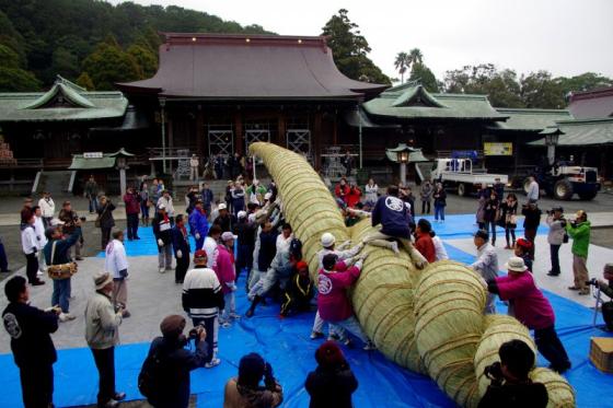 【宮地嶽神社】大しめ祭-2
