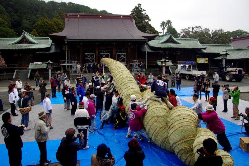 宮地嶽神社　大しめ祭-2