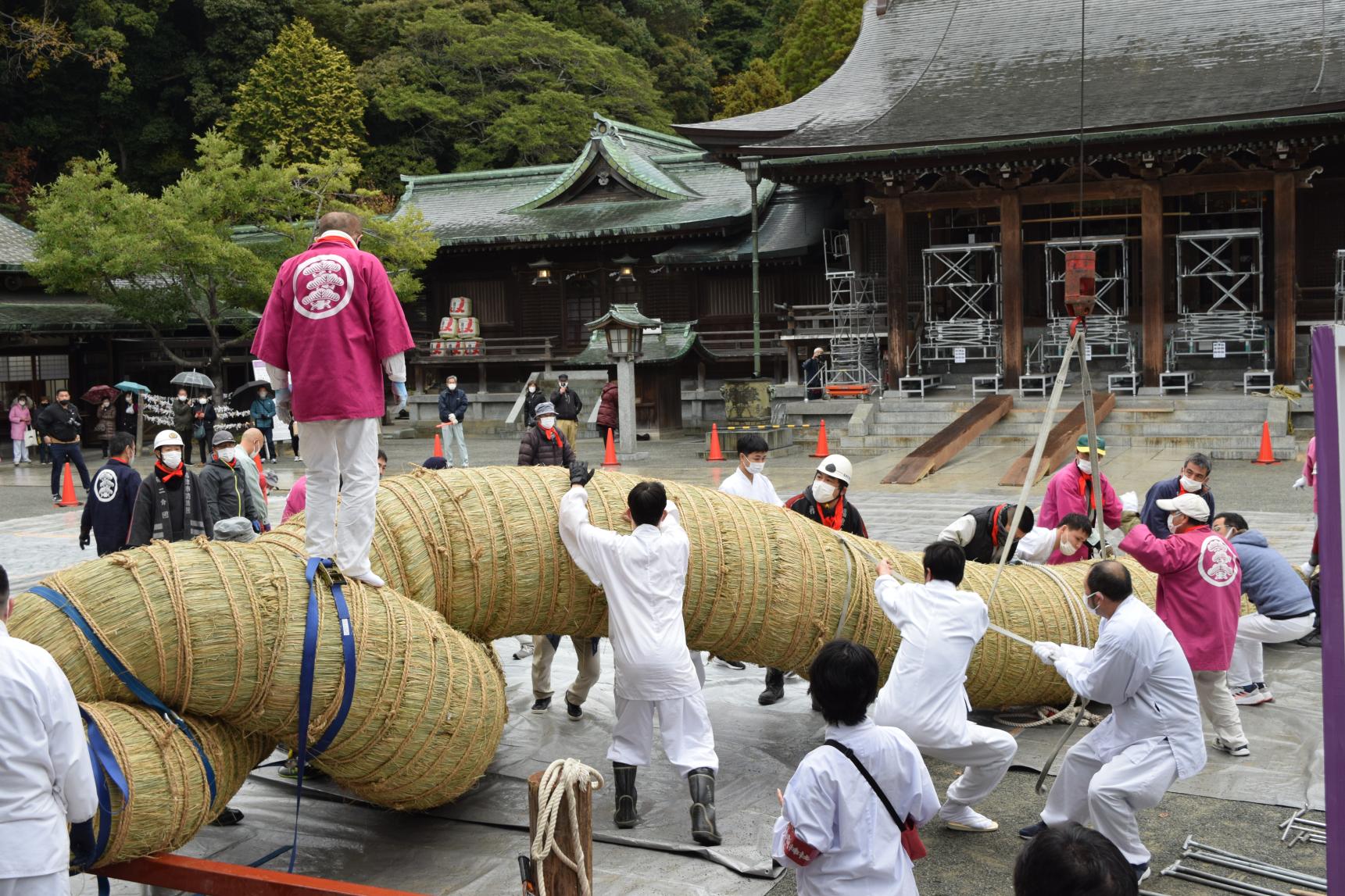 【宮地嶽神社】大しめ祭-1