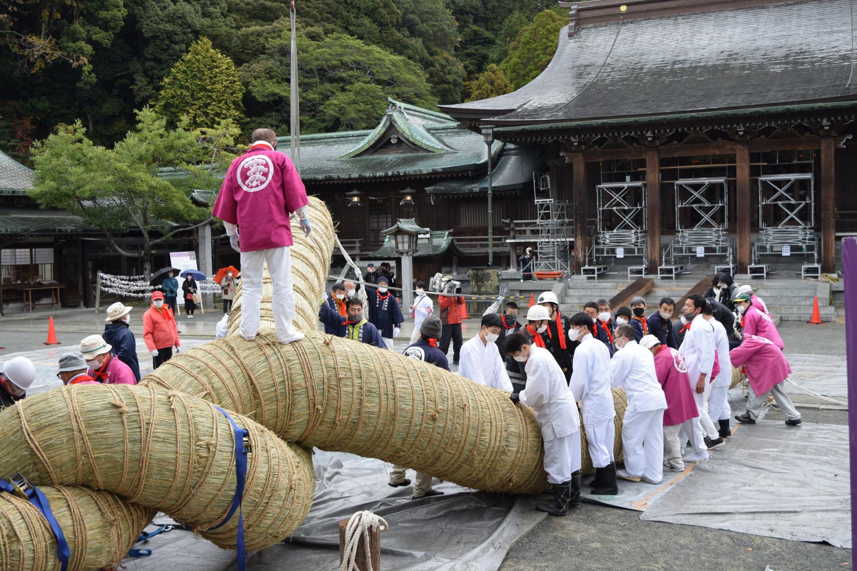 【宮地嶽神社】大しめ祭-1