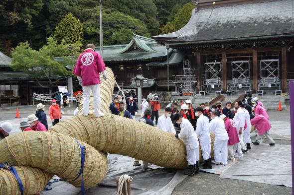 【宮地嶽神社】大しめ祭-1