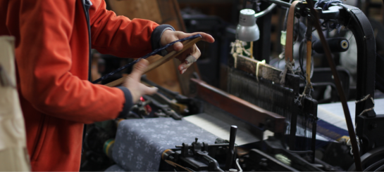 【久留米絣】下川織物-1