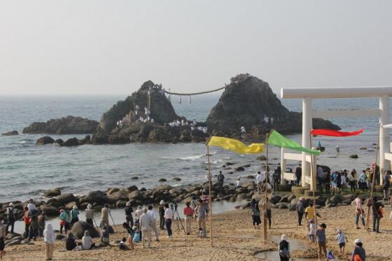 【桜井二見ヶ浦】 大注連縄掛祭-1