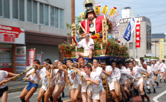 前原山笠・夏祭り（火伏地蔵祭・輪ごし）-2