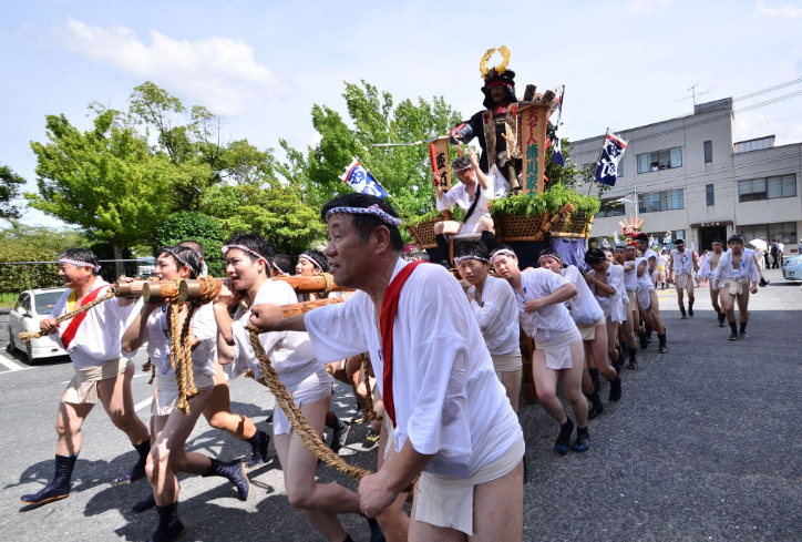 前原山笠・夏祭り（火伏地蔵祭・輪ごし）-1