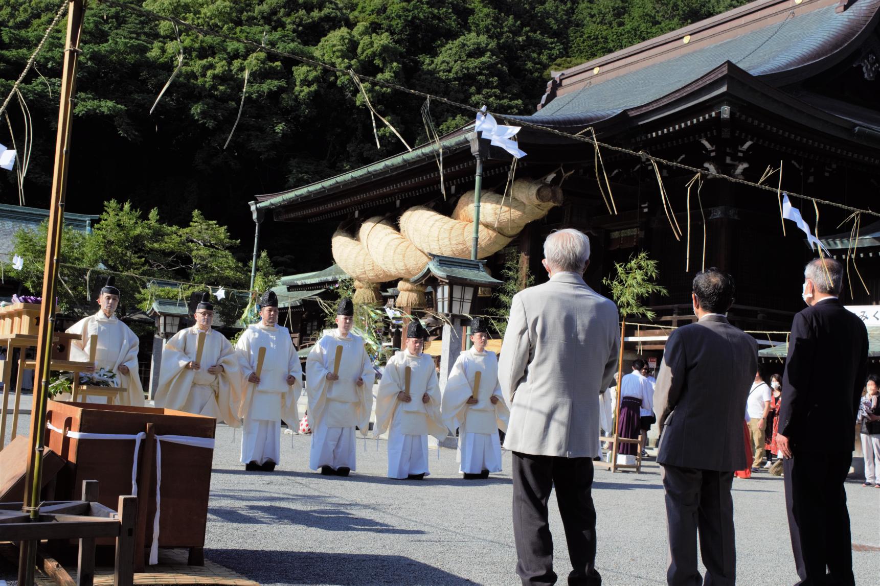 宮地嶽神社　水無月大祓式-2