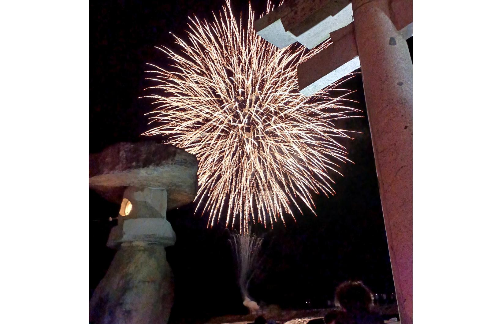 지쿠조마치 카운트다운 불꽃놀이-1