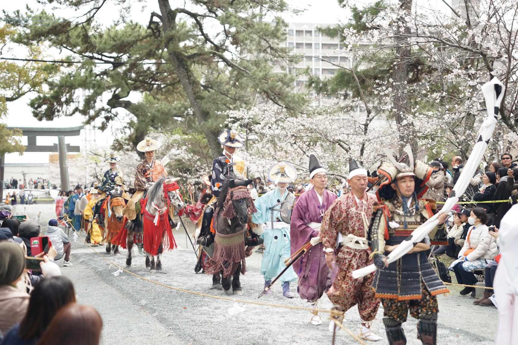 【三柱神社】柳川流鏑馬-1