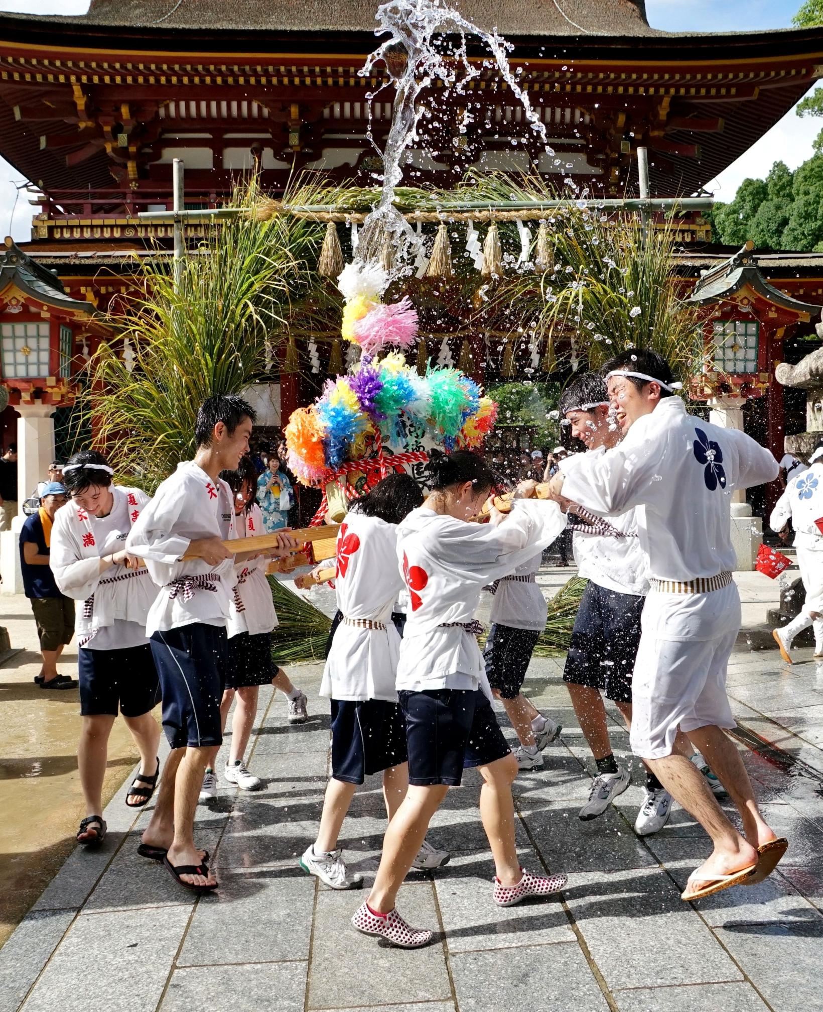 다자이후텐만구 여름의 덴진 축제-1
