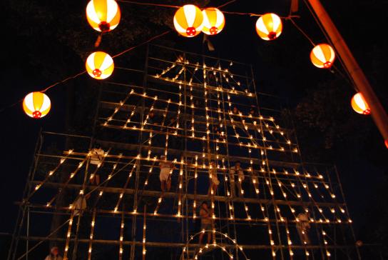 溝口竃門神社千燈明祭-4