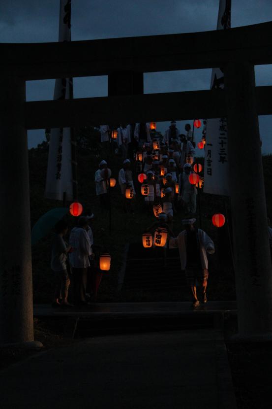 溝口竃門神社千燈明祭-1