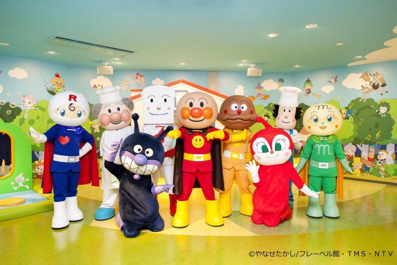 在商场中有福冈面包超人儿童博物馆