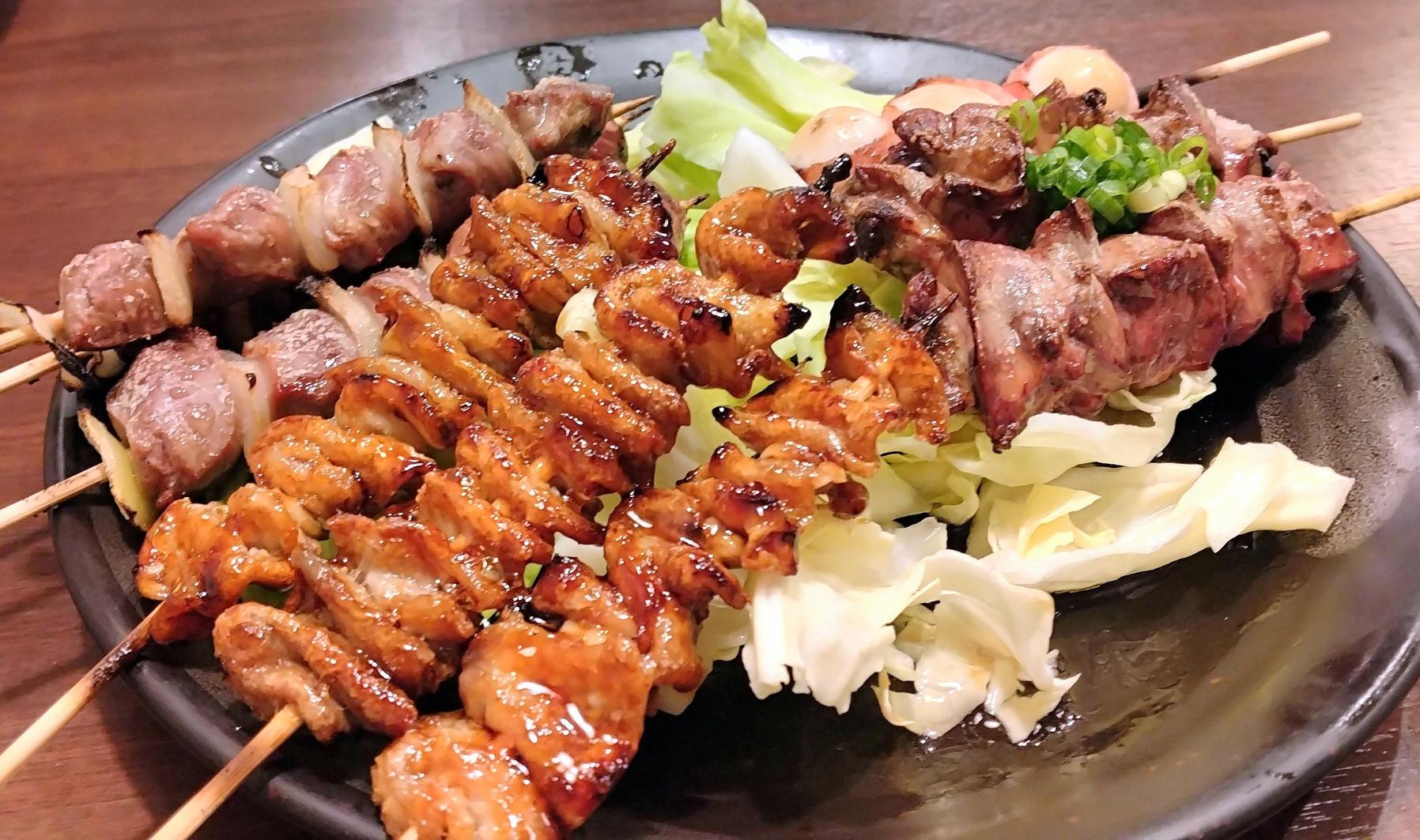 Yakitori (skewered chicken)-1