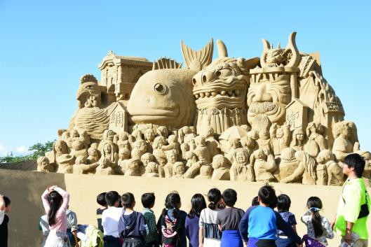 Ashiya Sand Sculpture Exhibition-2