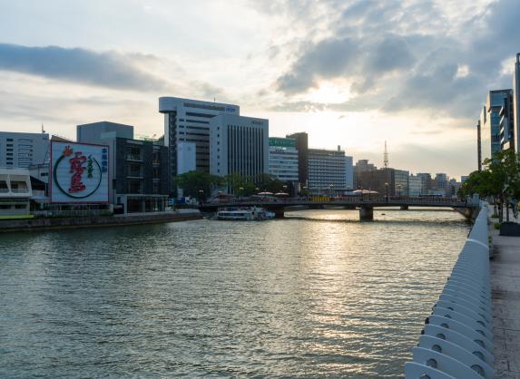 River cruise (Hakata, Nakasu, Naka River water bus)-3