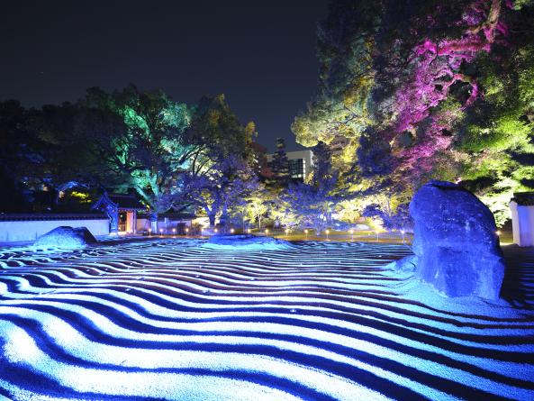 博多旧市街ライトアップウォーク「千年煌夜」-0