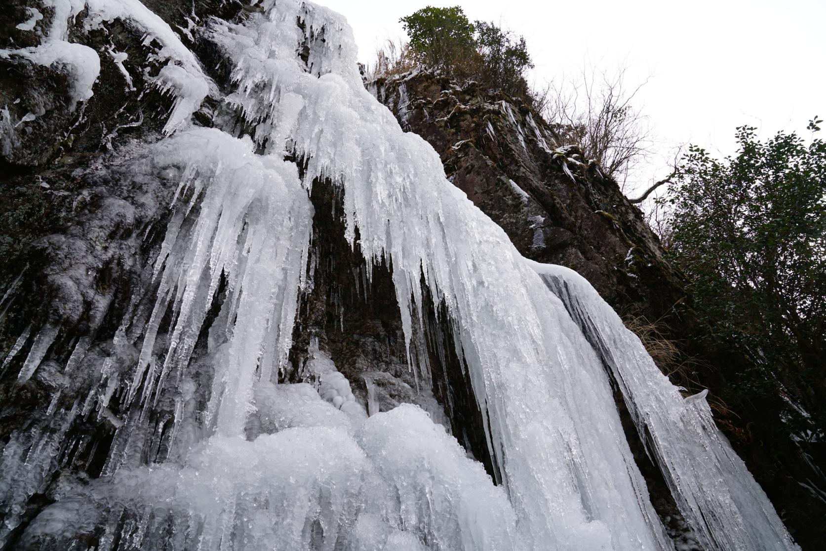 The Great Icicle of Kawaradani (a.k.a. Nanshogataki Waterfall)-9