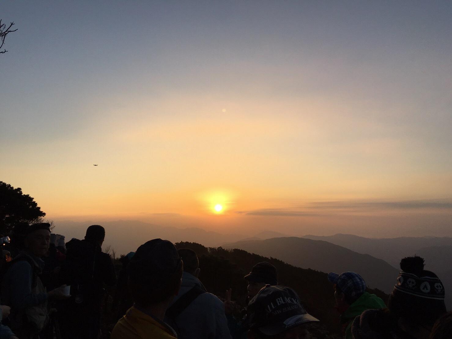 馬見山　初日の出登山-0