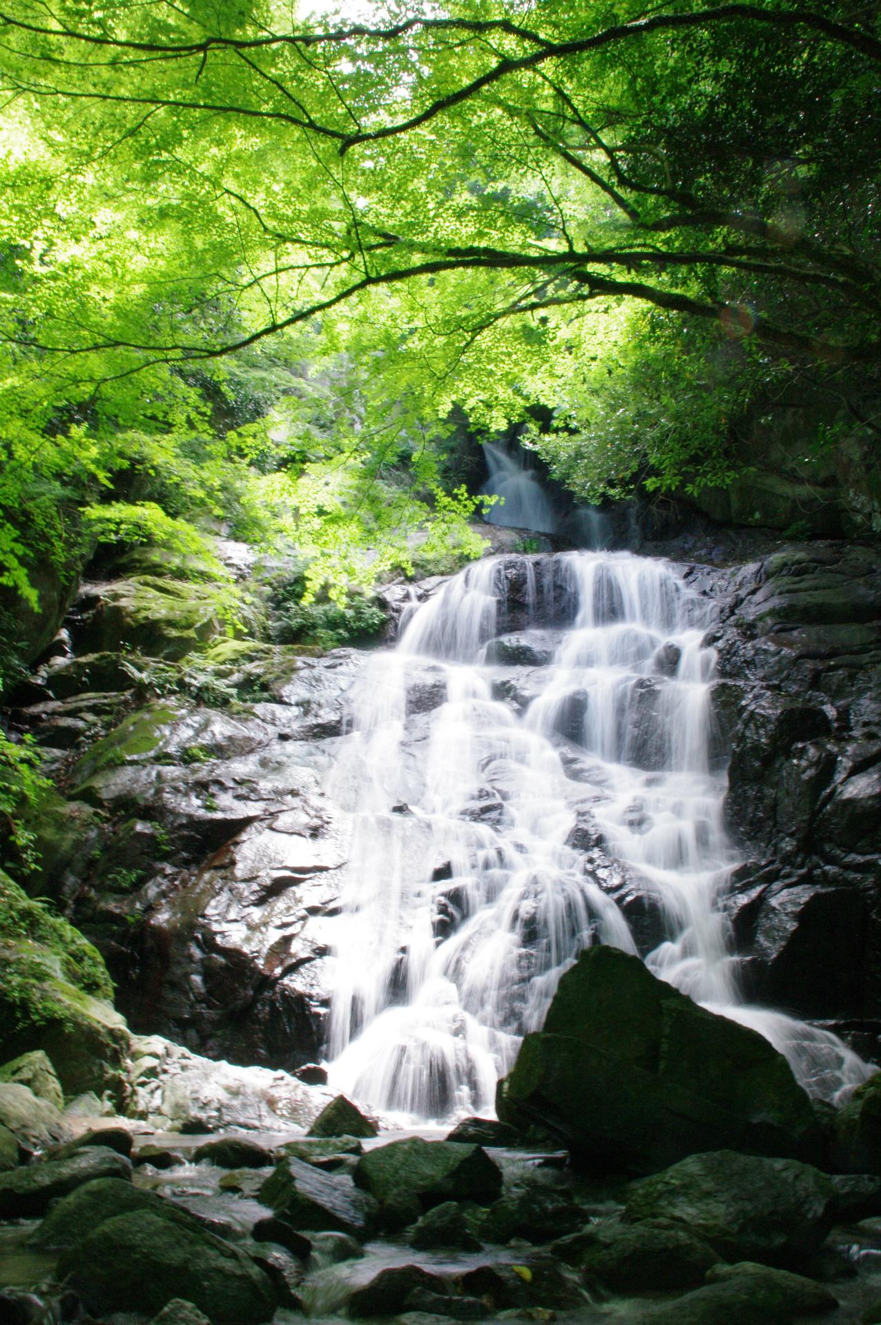 Senju-in Falls from the Legend of the Heike