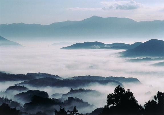 清水寺の雲海-3