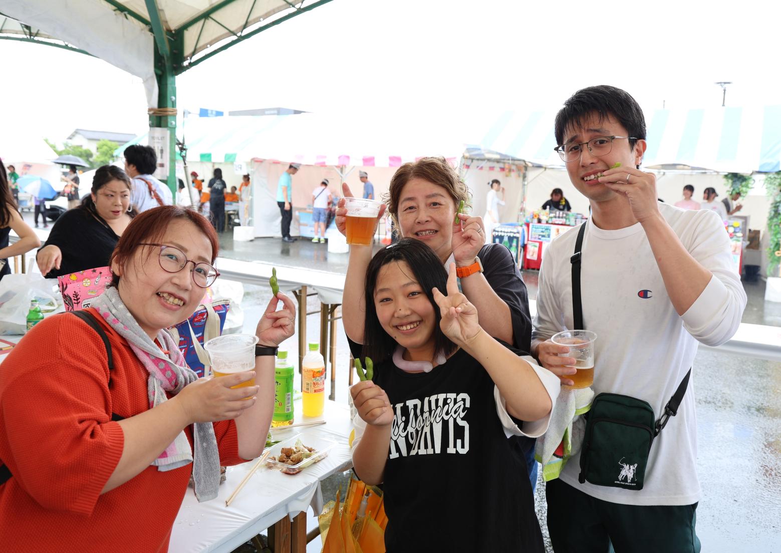 大刀洗えだまめ収穫祭-2