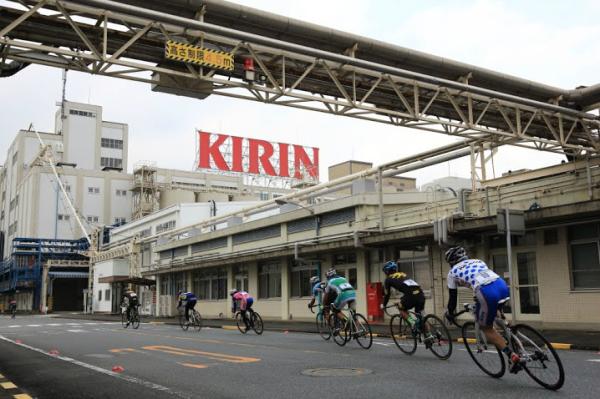 在啤酒工廠內舉辦！！ 「麒麟公路自行車賽」-1