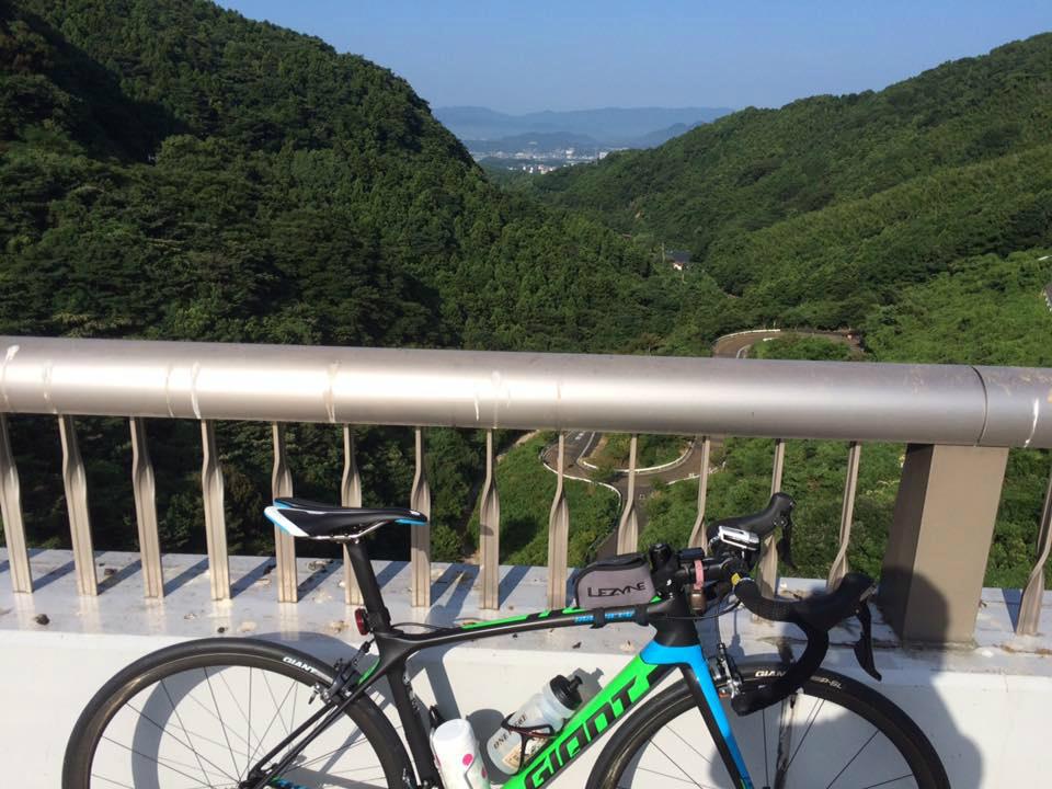 美丽的福智山“饭塚直方自行车道”