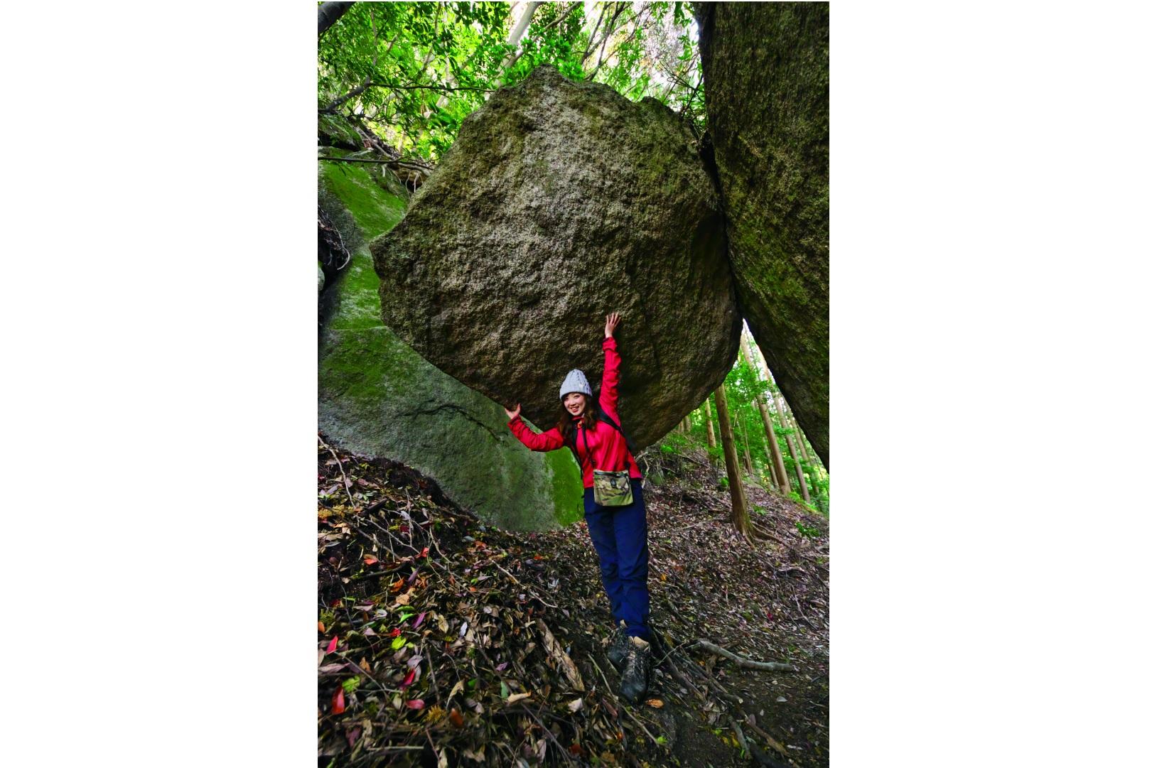 The rock that won't fall off the rocky mountain