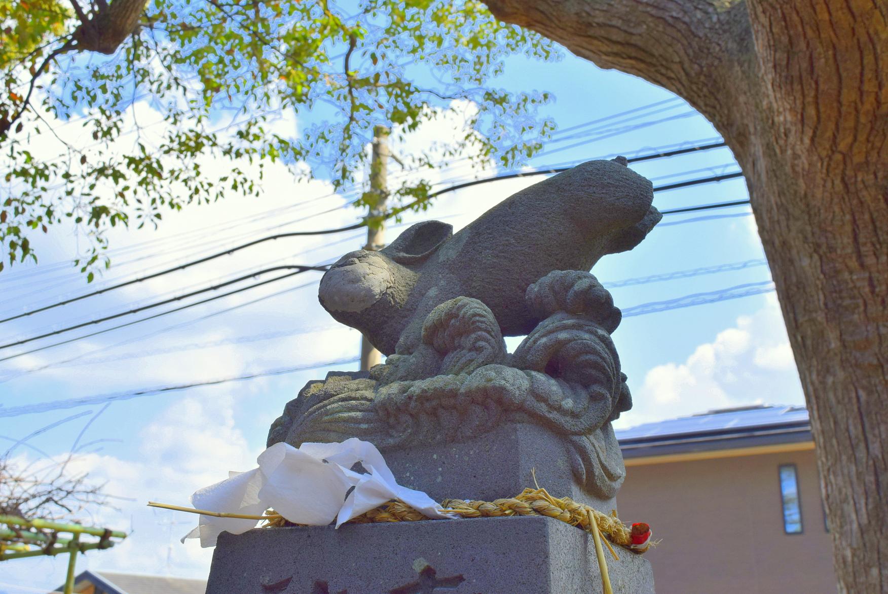 Namiori-jinja Shrine’s Surfing Rabbit