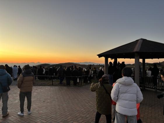 平尾台初日の出会-2