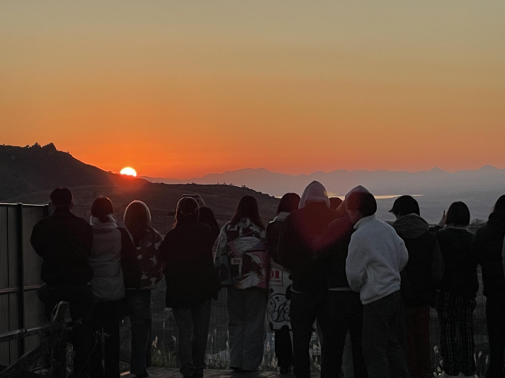 平尾台初日の出会-3