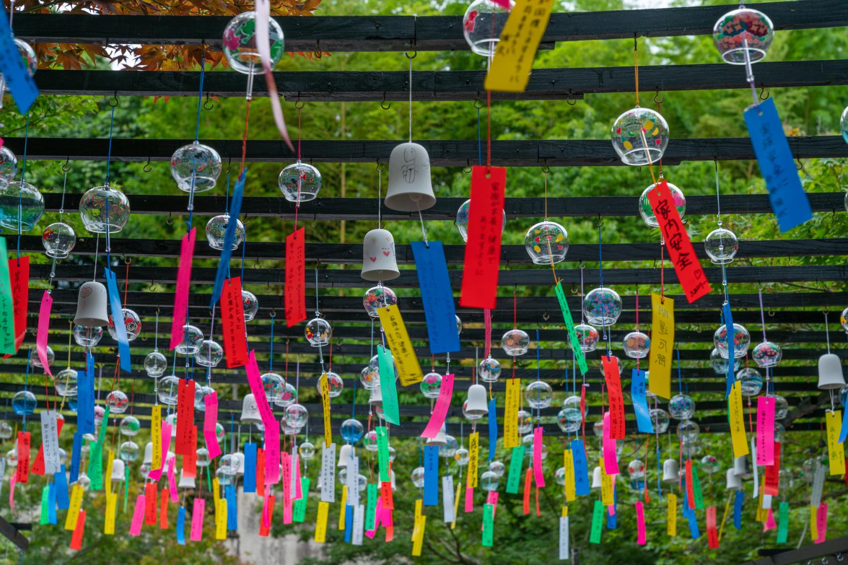 Mitsui Temple Wind Bell Tunnel-3