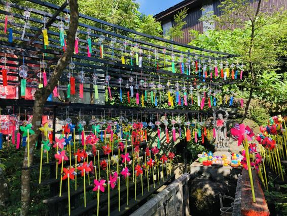 Mitsui Temple Wind Bell Tunnel-6