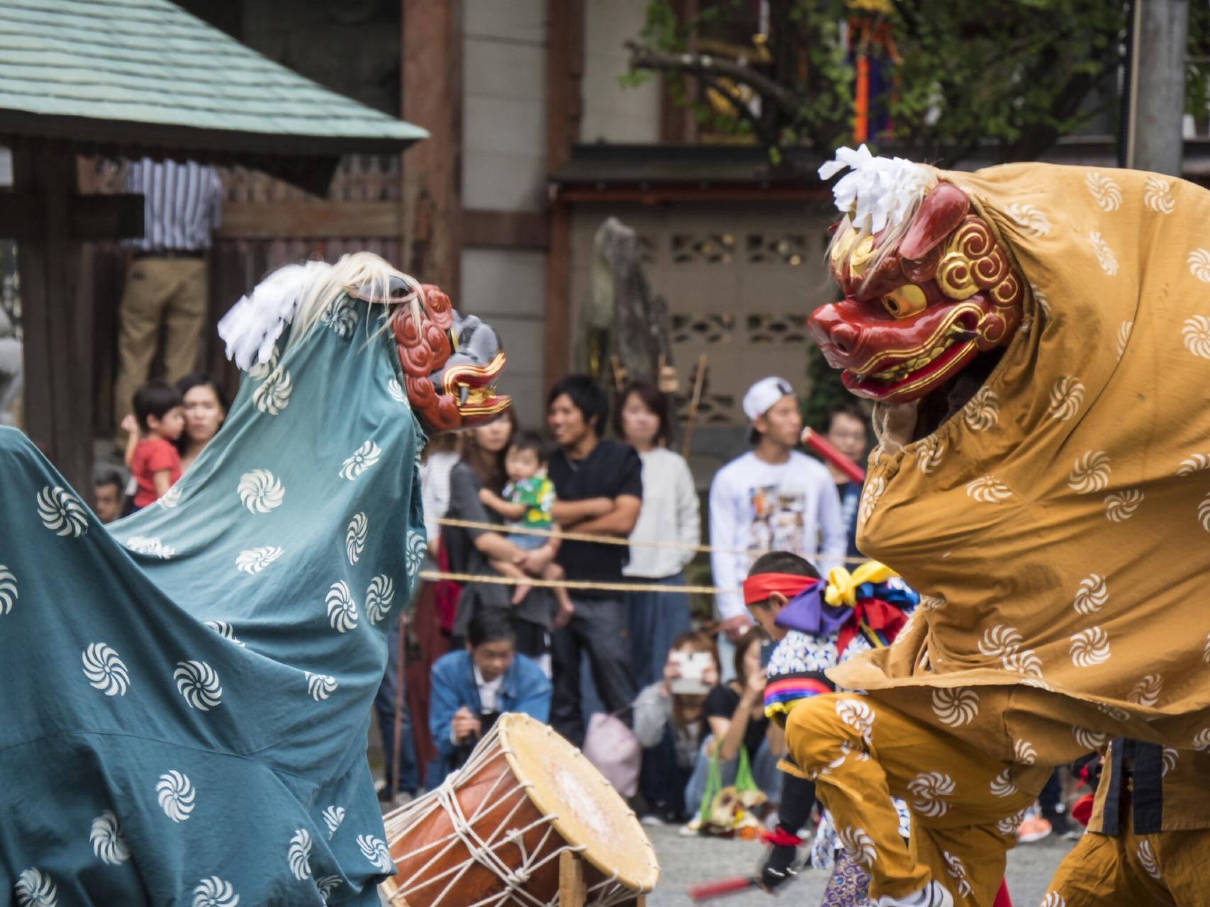 大分の獅子舞300周年記念獅子舞フェスティバル-1