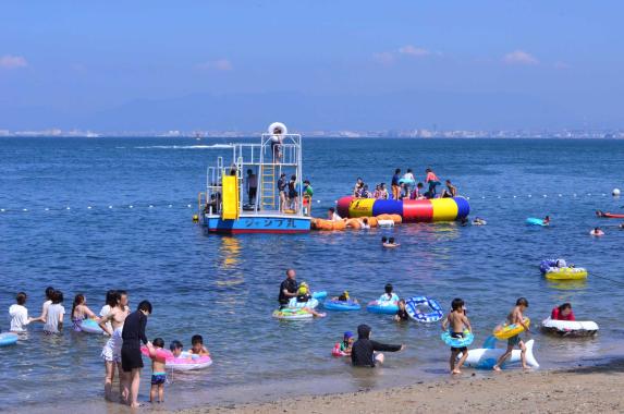 能古島キャンプ村・海水浴場-2