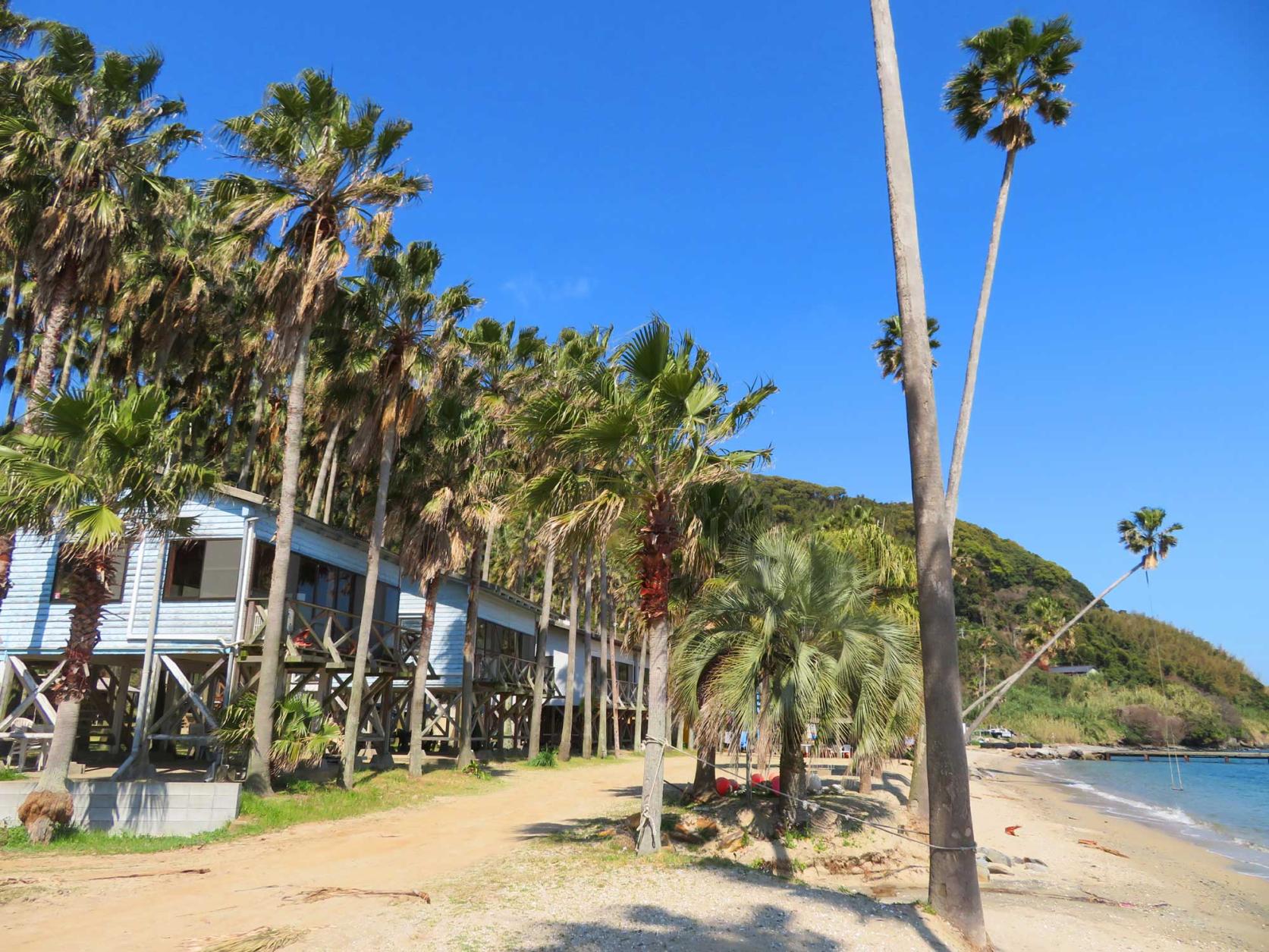 能古島キャンプ村・海水浴場