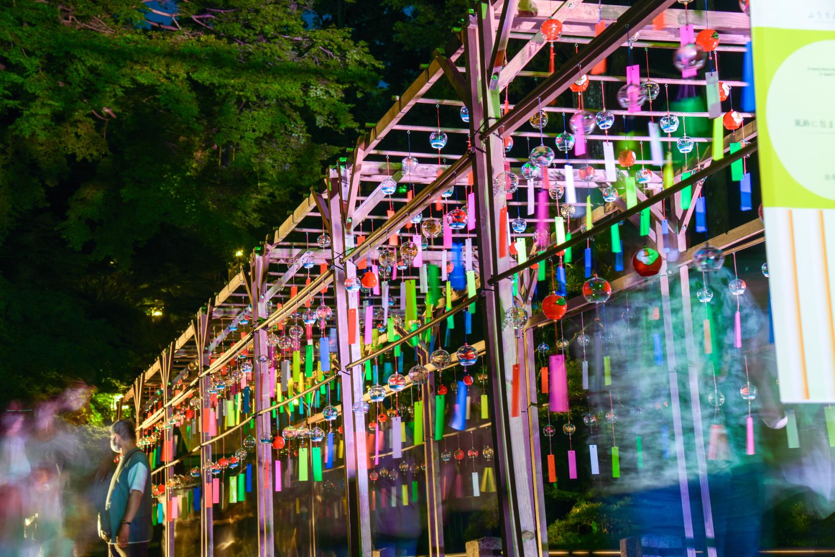 Gennin Shrine Wind Bell Corridor-7