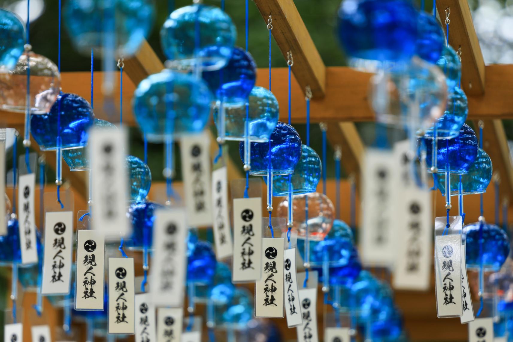 Gennin Shrine Wind Bell Corridor-1