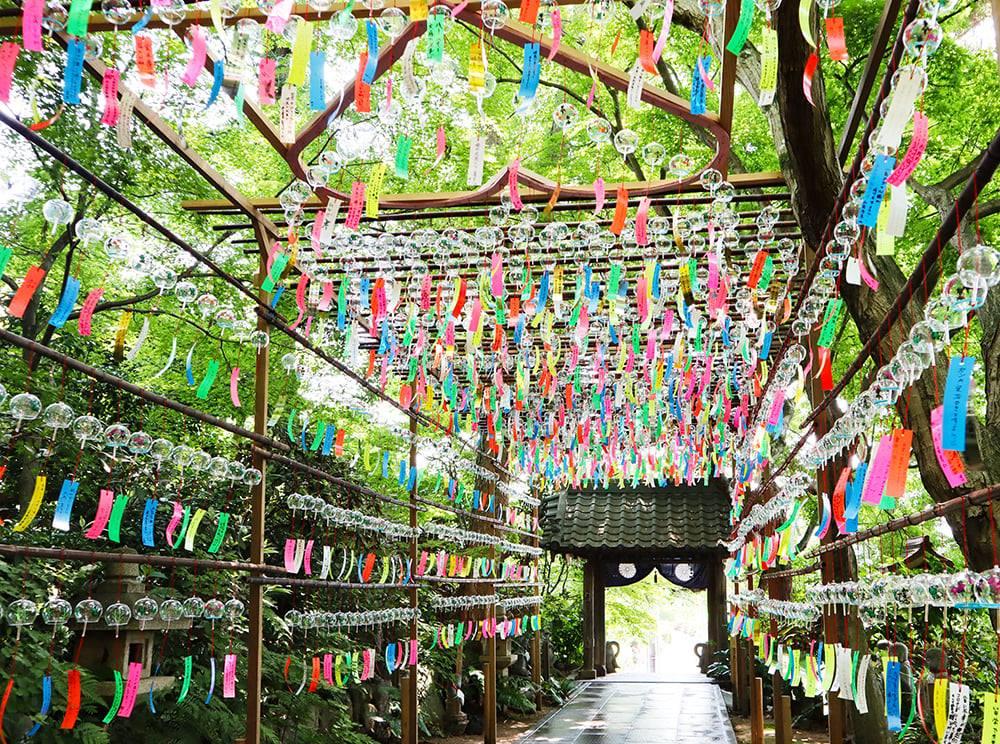 Nyoirinji Temple(Frog Temple) Wind Bell Festival-1