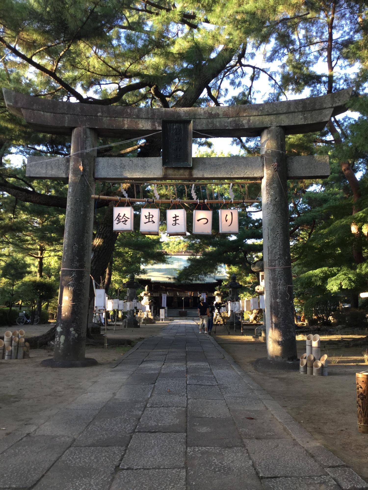 篠山城跡　鈴虫まつり