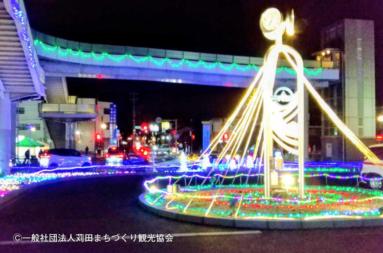 苅田町イルミネーション-2