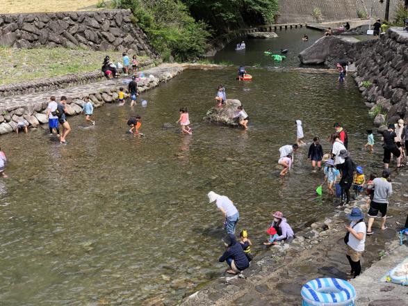 くぼて河川公園 川開き-0