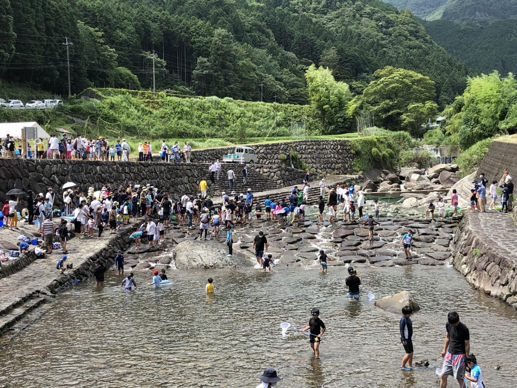 くぼて河川公園 川開き-2